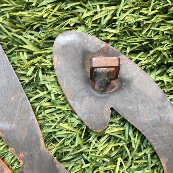 Cheers steel sign in rustic apple red - Picture 6 of 7